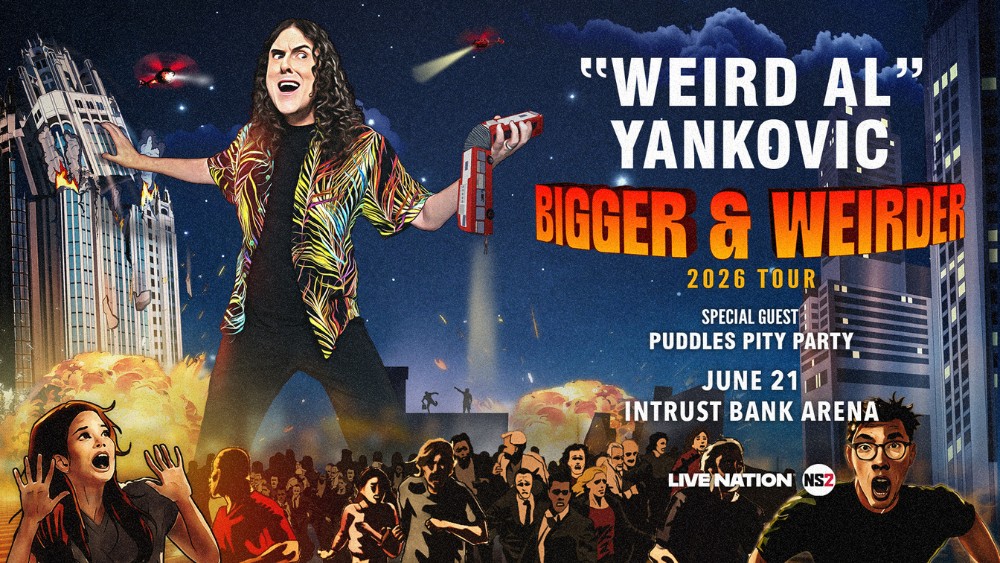 "Weird Al" Yankovic - Bigger & Weirder 2026 Tour - June 21, 2026 - INTRUST Bank Arena