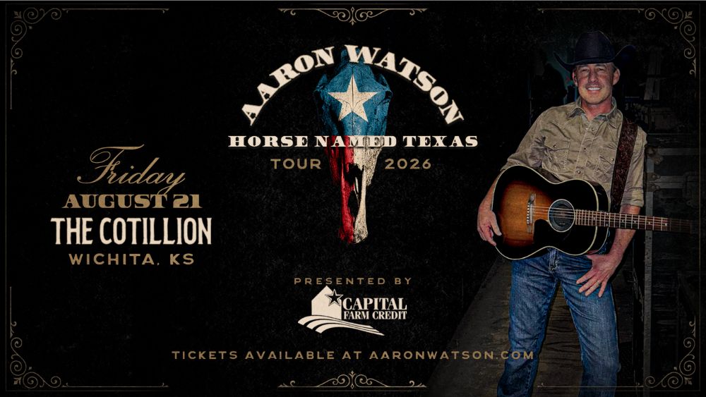 Aaron Watson - August 21, 2026 - The Cotillion, Wichita, KS