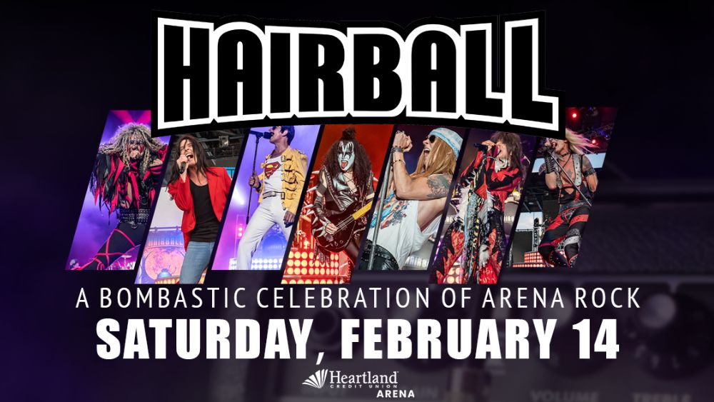 EVENT - Hairball - Heartland Credit Union Arena - Park City, KS