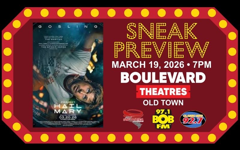 SNAEK PREVIEW • Project Hail Mary • Boulevard Theatres Oldtown