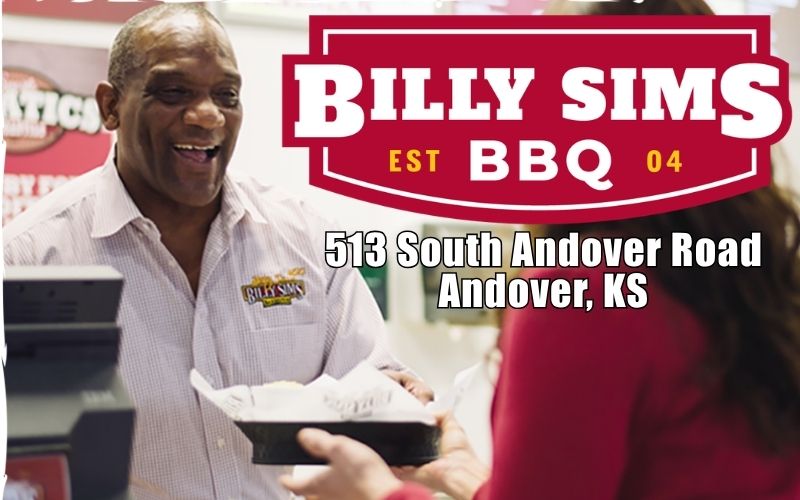 LIVE REMOTE: Meet football legend Billy Sims at Billy Sims BBQ in Andover!