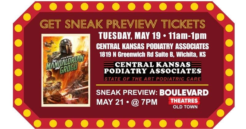 SNEAK PREVIEW • "Mandalorian & Grogu" • May 21, 2026 • Boulevard Theatre Oldtown, Wichita, KS