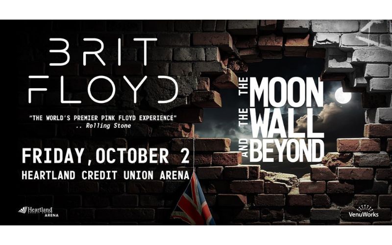 Brit Floyd • Heartland Credit Union Arena • Friday, October 2nd, 2026!